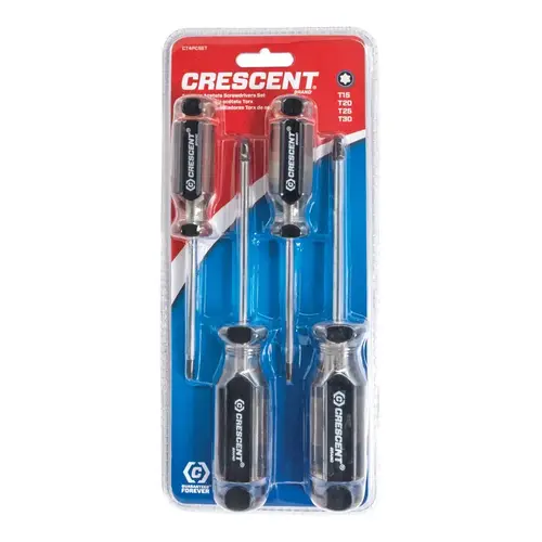 Screwdriver Set Torx Full Polish Chrome Screwdriver Set Torx Full Polish Chrome
