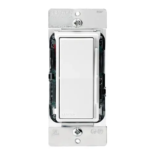 Dimmer Switch Decora White 1200 W Full Range White Dimmer Switch Decora White 1200 W Full Range White