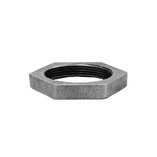 Lock Nut 3/4" FIP each X 3/4" D FIP Galvanized Malleable Iron Galvanized Lock Nut 3/4" FIP each X 3/4" D FIP Galvanized Malleable Iron Galvanized