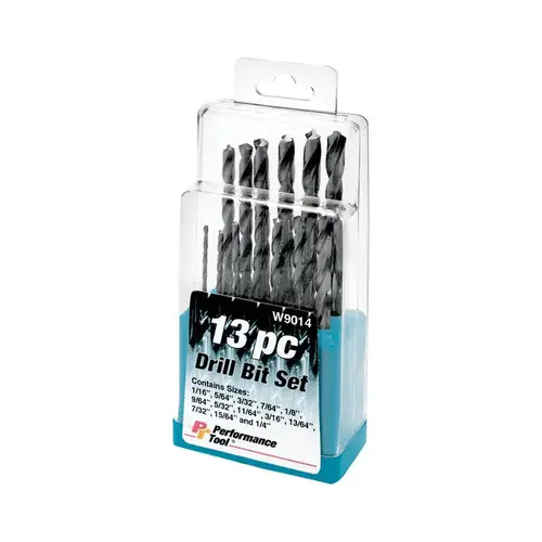 Drill Bit Set High Speed Steel - pack of 12 Drill Bit Set High Speed Steel - pack of 12