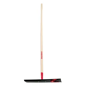 Razor-Back 83148 Concrete Rake, 20 in Steel Blade, 60 in White Ash