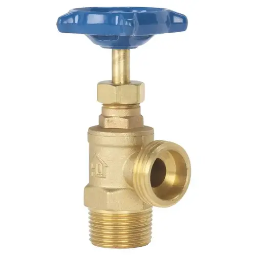 Boiler Drain 3/4" MIP T X 3/4" S MHT Brass Brass Boiler Drain 3/4" MIP T X 3/4" S MHT Brass Brass