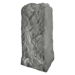 Emsco 2236 Architectural Rock Resin Gray 36.75" Monolith Gray