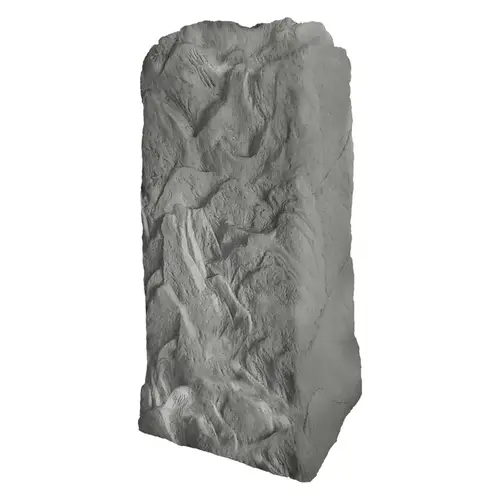 Architectural Rock Resin Gray 36.75" Monolith Gray