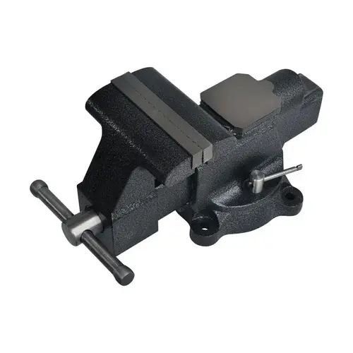 Bench Vise 6" Forged Steel Swivel Base Black Bench Vise 6" Forged Steel Swivel Base Black