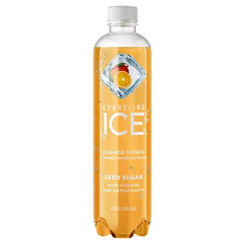 Carbonated Water Orange Mango 17 oz - pack of 12 Carbonated Water Orange Mango 17 oz - pack of 12