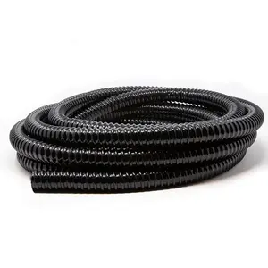 BECKETT 8088510 Corrugated Tubing 20 ft. Black