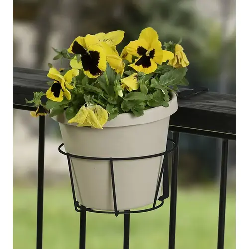 Extender Hook Black Steel 2" H Round Powder Coated Extender Hook Black Steel 2" H Round Powder Coated