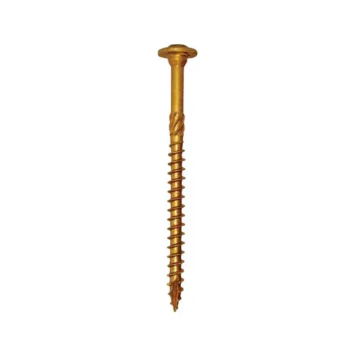 RSS Structural Screw, 5/16 in Thread, 3-1/8 in L, Washer Head, Star Drive, Steel, 100 PK Climacoat - pack of 100 RSS Structural Screw, 5/16 in Thread, 3-1/8 in L, Washer Head, Star Drive, Steel, 100 PK Climacoat - pack of 100