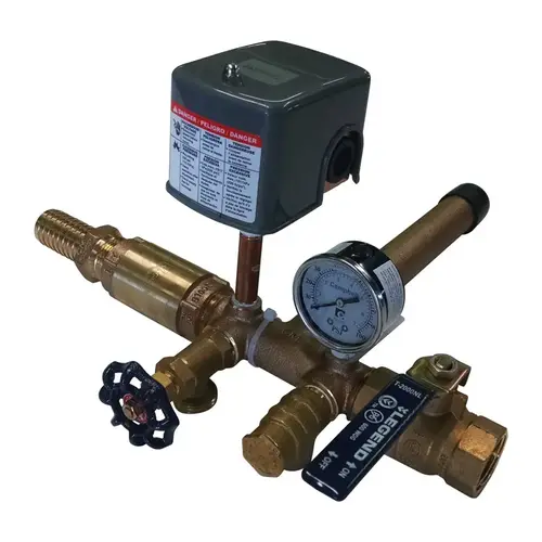 Manifold 1" MPT X 1" D Barb Brass