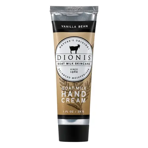 Hand Cream Goat Milk Vanilla Bean Scent 1 oz