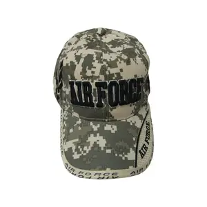 JWM 10084-XCP6 Logo Baseball Cap U.S. Air Force Digital Camouflage One Size Fits All Digital Camouflage - pack of 6