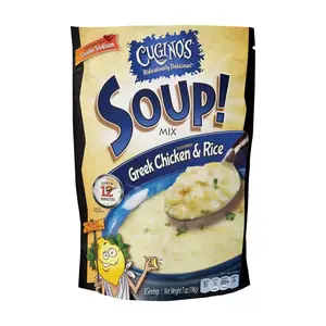 Cugino's SLCP08-C Dry Soup Mix Greek Chicken and Rice 7 oz Pouch