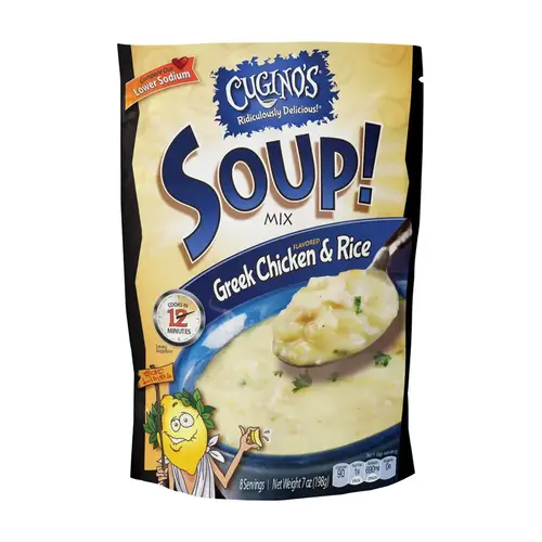 Dry Soup Mix Greek Chicken and Rice 7 oz Pouch