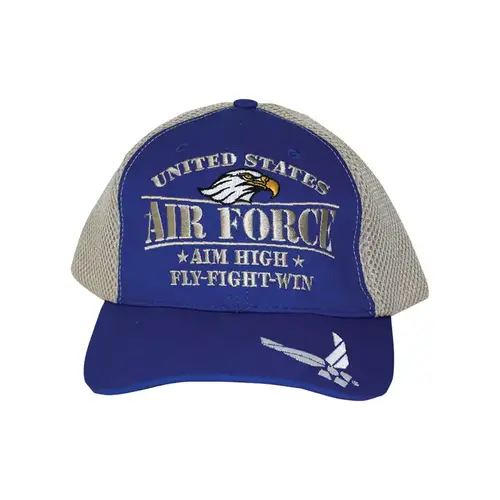 Logo Baseball Cap U.S. Air Force Royal Blue One Size Fits All Royal Blue Logo Baseball Cap U.S. Air Force Royal Blue One Size Fits All Royal Blue