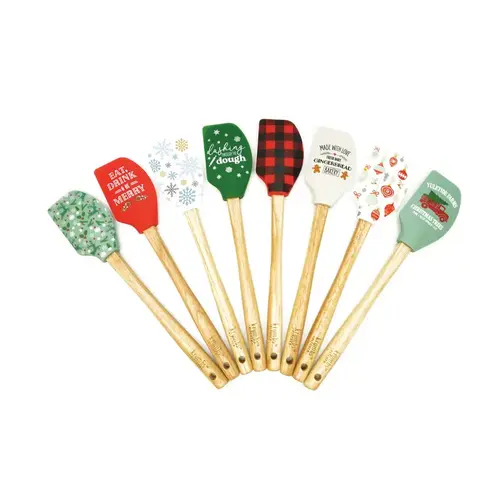 Christmas Spatula Assorted Silicone Assorted Christmas Spatula Assorted Silicone Assorted