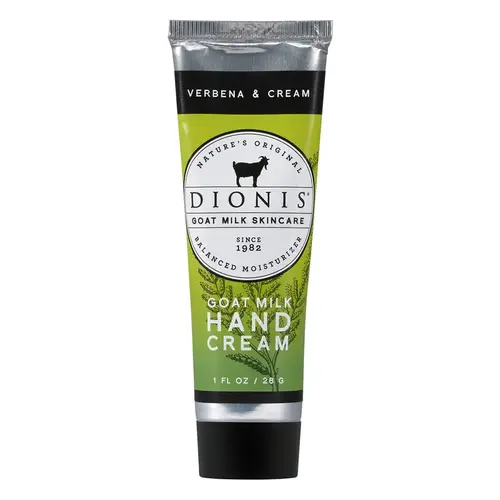 Hand Cream Goat Milk Verbena and Cream Scent 1 oz Hand Cream Goat Milk Verbena and Cream Scent 1 oz