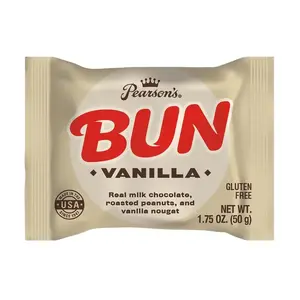 Pearson's 90951 Candy Bar Pearson's Bun Vanilla 1.75 oz