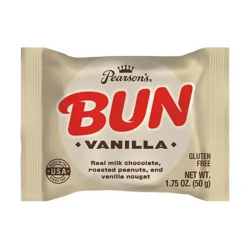 Candy Bar Pearson's Bun Vanilla 1.75 oz - pack of 24