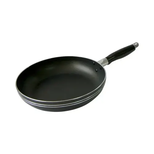 Fry Pan Aluminum 12" Black Black Fry Pan Aluminum 12" Black Black