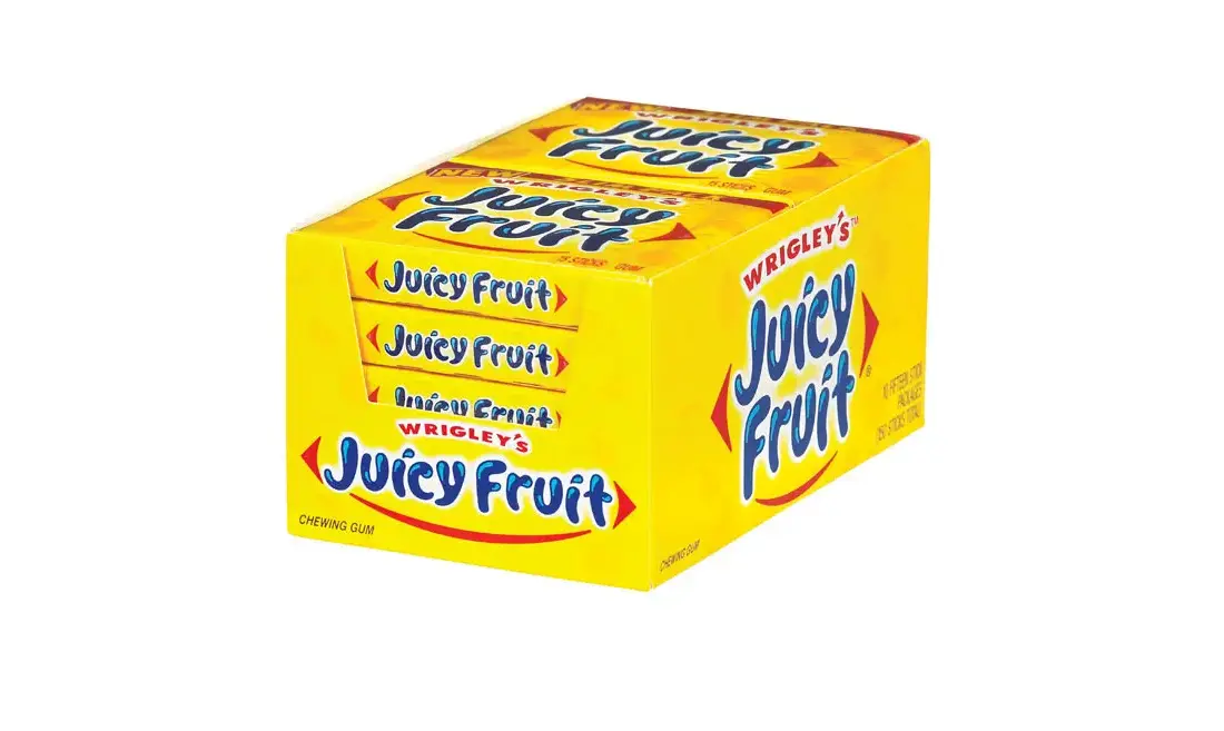 juicy Juicy Fruit 487026-XCP10 Chewing Gum Wrigley's Juicy Fruit - pack