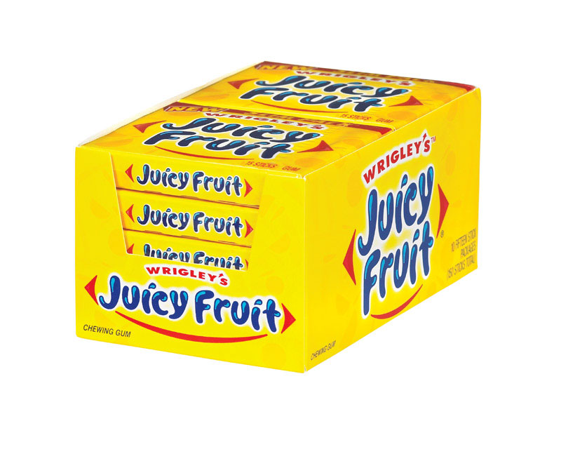 Juicy Fruit 487026-XCP10 Chewing Gum Wrigley's Juicy Fruit - pack