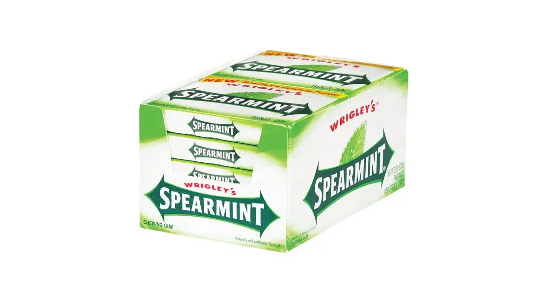 WRIGLEY'S 487023-XCP10 Chewing Gum Wrigley's Spearmint - pack of