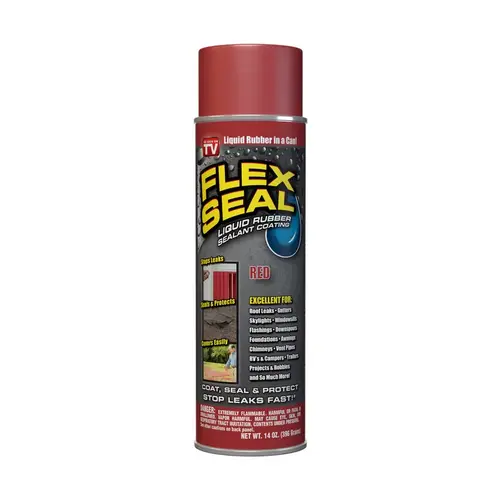 Rubber Spray Sealant FLEX SEAL Red 14 oz Red