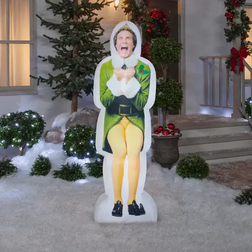 Inflatable LED 72" Excited Buddy the Elf Inflatable LED 72" Excited Buddy the Elf