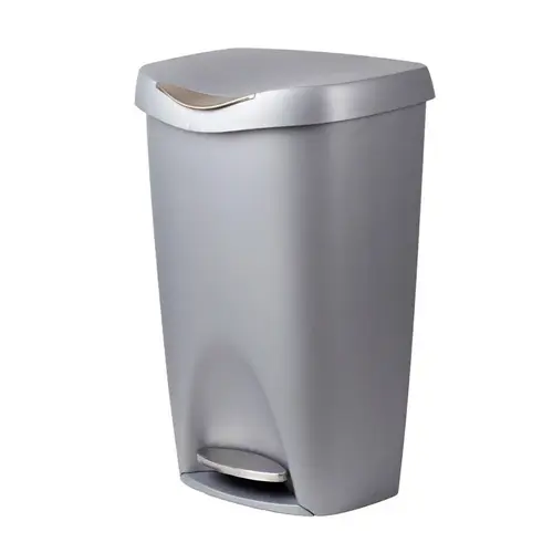 Wastebasket Brim Gray Gray