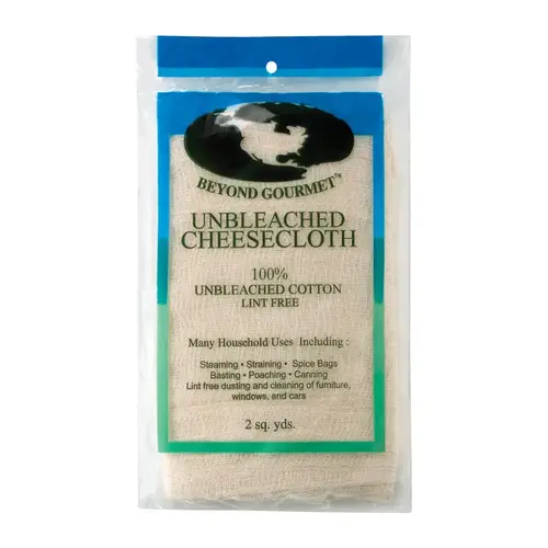 Cheesecloth 2 W X 2 L White Cotton White Cheesecloth 2 W X 2 L White Cotton White