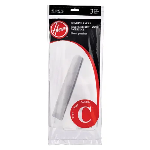 Vacuum Bag For Fits Bottom Fill Upright Vacuums.