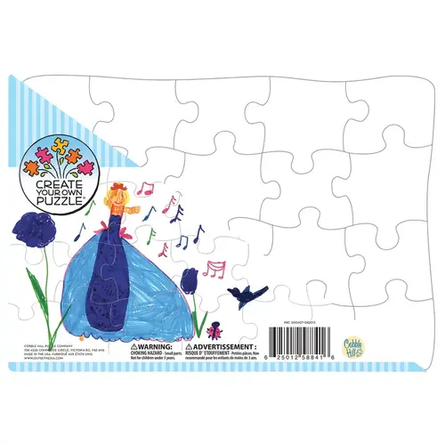 Jigsaw Puzzle Create Your Own Cardboard/Paper 20 pc
