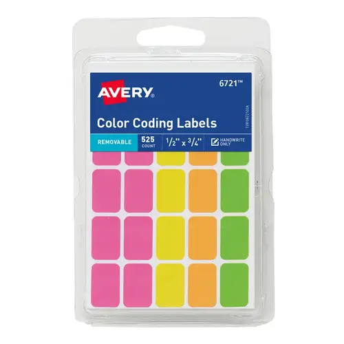 Color Coding Label Rectangle Assorted Assorted Color Coding Label Rectangle Assorted Assorted