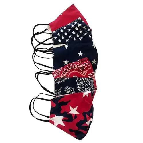 Face Mask General Purpose Americana Multicolored Multicolored