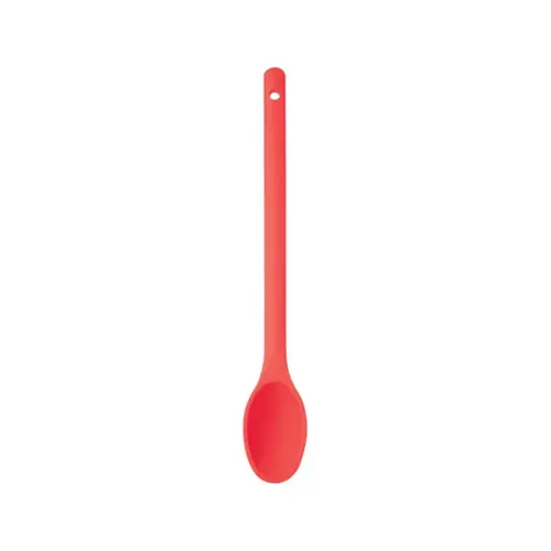 Large Cooking Spoon Colourworks 12" L Red Silicone Red Large Cooking Spoon Colourworks 12" L Red Silicone Red