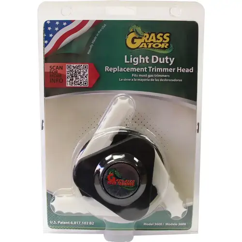 Blade Trimmer Head Residential Grade Black/White Blade Trimmer Head Residential Grade Black/White