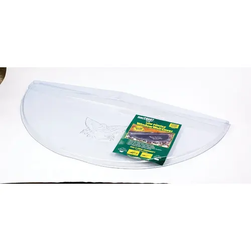 Low Profile Window Well Cover, Type K, Fits 39 x 16 In.