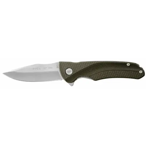 Folding Knife 840 Sprint Select Green 420 HC Stainless Steel 7.5"