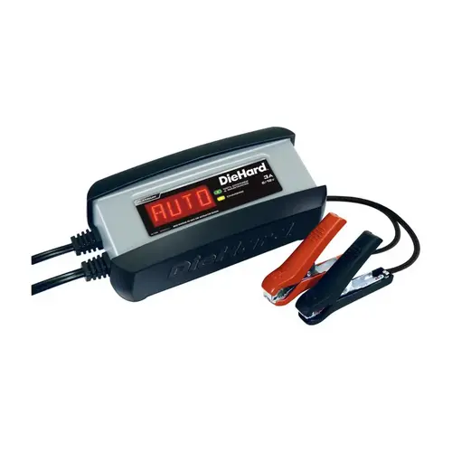 Battery Charger/Maintainer Automatic 12 V 3 amps Black Battery Charger/Maintainer Automatic 12 V 3 amps Black