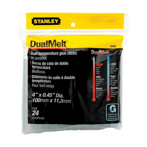 GLUE STICK STANDARD 4IN 24PK Silver - pack of 24