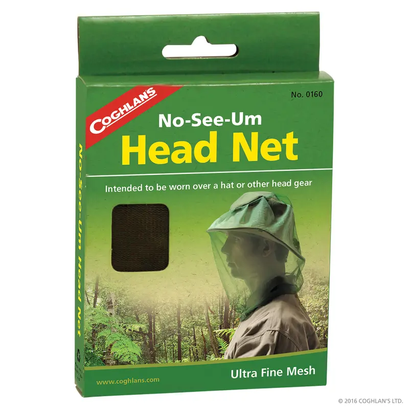 Coghlans Head Net Coghlans No-See-Um Green Green - pack of 6 0160-XCP6 Coghlans Head Net Coghlans No-See-Um Green Green - pack of 6 0160-XCP6