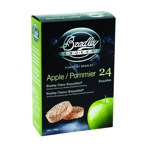 All Natural Wood Bisquettes Apple 24 pk