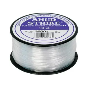 Shur Strike 3000-15 Monofilament Fishing Line, 15 Lb., 400 Yd. Clear