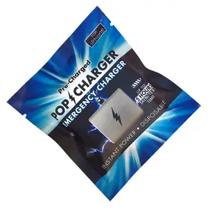 Zorbitz 2462-XCP24 Phone Charger Pop Charger One Time Use White - pack of 24