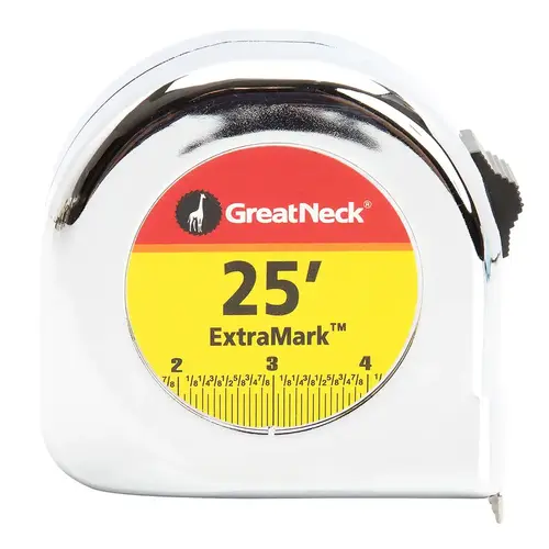 Tape Measure ExtraMark 25 ft. L X 1" W Multicolored Tape Measure ExtraMark 25 ft. L X 1" W Multicolored