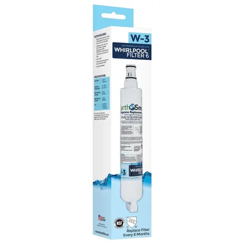 Replacement Filter W-3 Refrigerator For Whirlpool Filter 6
