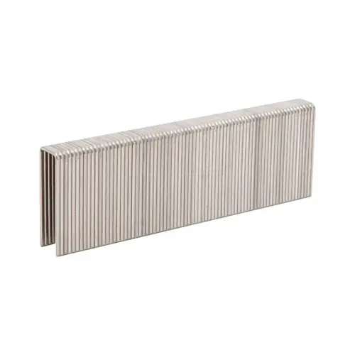Heavy Duty Staples 1/2" W X 2" L 16 Ga. Flat Crown Gray Heavy Duty Staples 1/2" W X 2" L 16 Ga. Flat Crown Gray