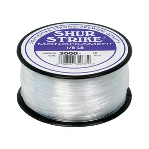 Shur Strike 3000-30 Monofilament Fishing Line, 30 Lb., 185 Yd. Clear