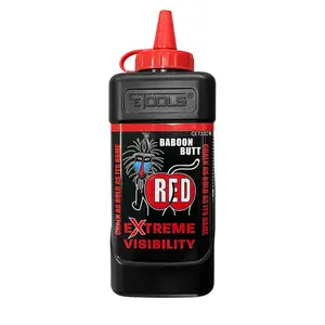 CE Tools CET102R Marking Chalk 10 oz Permanent Extreme Visibility Baboon Butt Red Baboon Butt Red